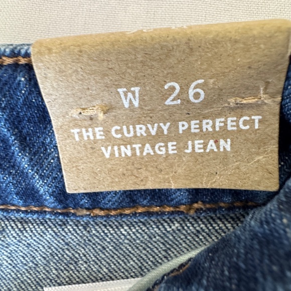 Madewell Curvy Perfect Vintage Jean Size 26 - Picture 7 of 12